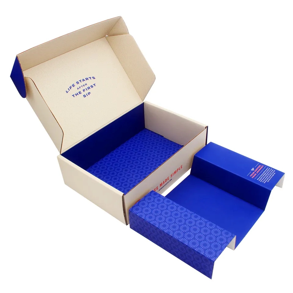 Custom Beautiful Color Printed Apparel Food Cosmetic Paper Corrugated Packaging Box