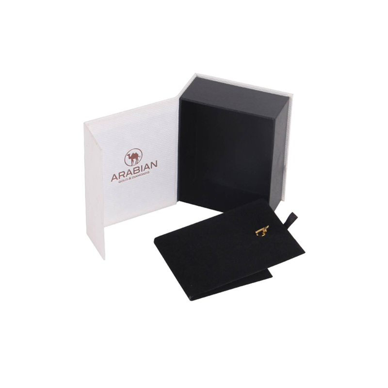 Customized Luxury Printed Magnetic Jewelry Packaging Box with Foam Insert