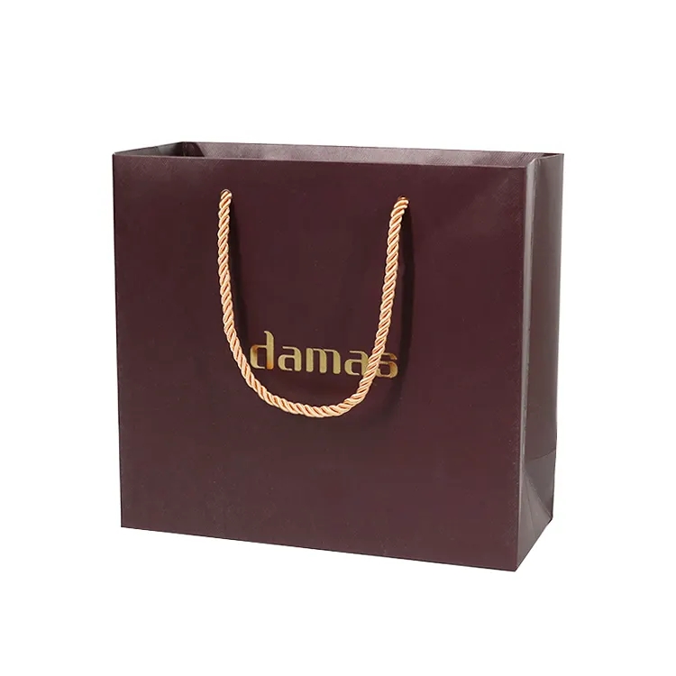Luxury Boutique Gift Shopping Paper Bags with Handle
